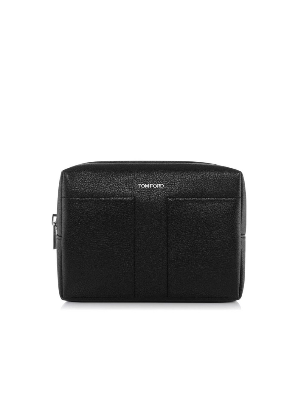 Tom Ford Black Leather Makeup Bag